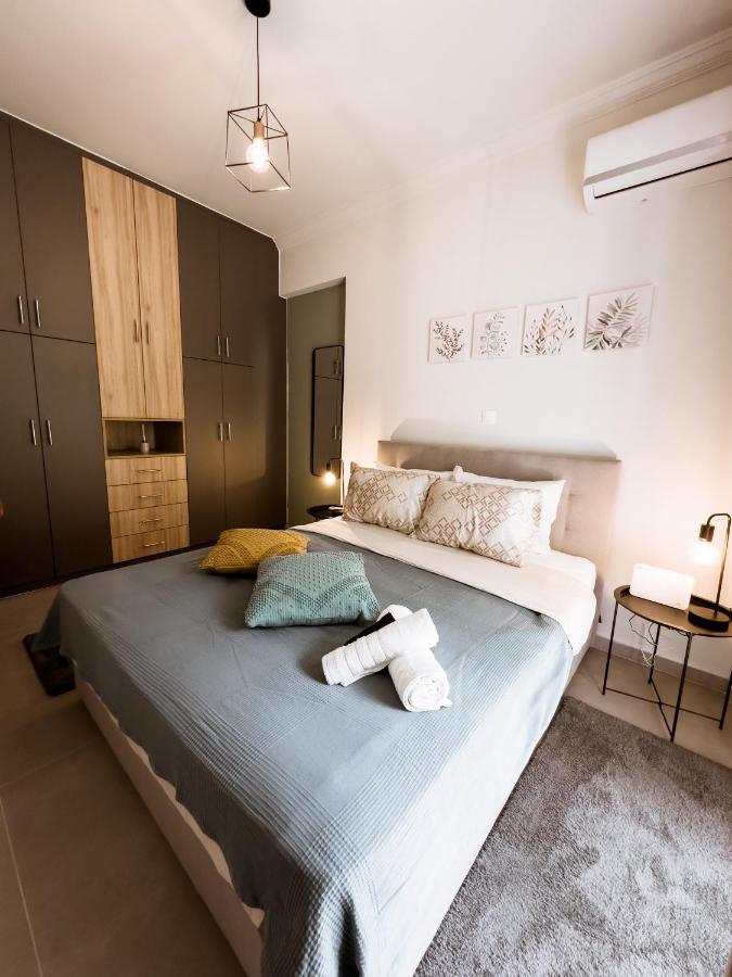 Metro Chic Haven: Modernized Urban Studio Near The Tram Athen Exterior foto