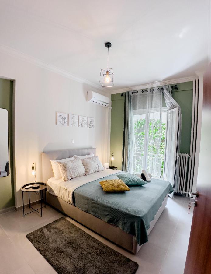 Metro Chic Haven: Modernized Urban Studio Near The Tram Athen Exterior foto