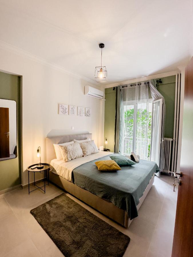 Metro Chic Haven: Modernized Urban Studio Near The Tram Athen Exterior foto